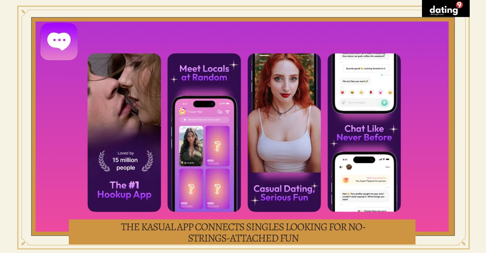 The Kasual App Connects Singles Looking for No-Strings-Attached Fun