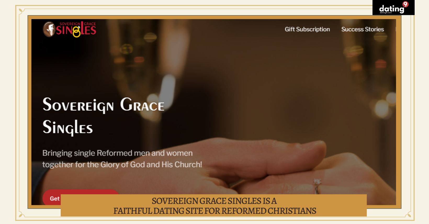Sovereign Grace Singles is a Faithful Dating Site for Reformed Christians